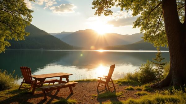 Genießen Sie entspannende Tage am campingplatz lac de Sainte Croix